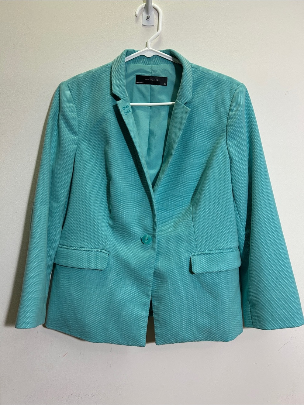 The Limited Teal Single-Button Women's Blazer